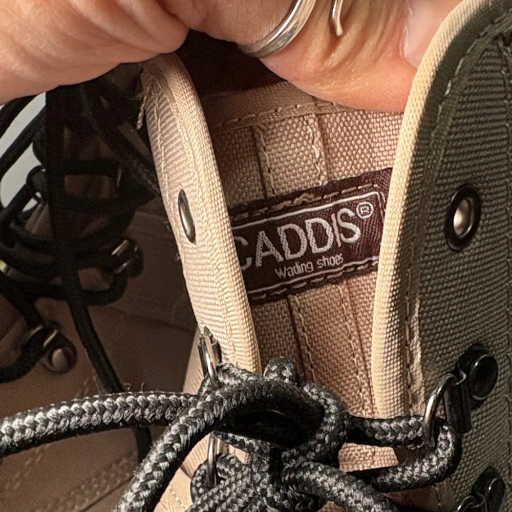 Men's Caddis walking‎ boots size 11 Beige Lace-Up Boots box 13